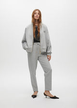 SWEATSHIRT LOLA CASADMNT COM ZIP  DETALHE LATERAL - Carla Valente