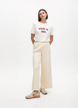 CALÇA LOLA CASDMNT MALHA DE LANTEJOULAS - Carla Valente