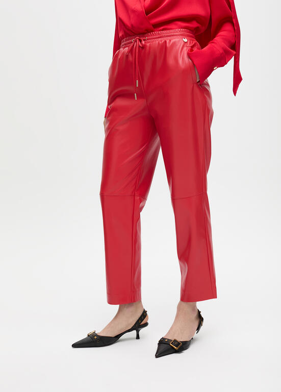 CALÇA LOLA CASADMNT JOGGER ECO PELE - Carla Valente