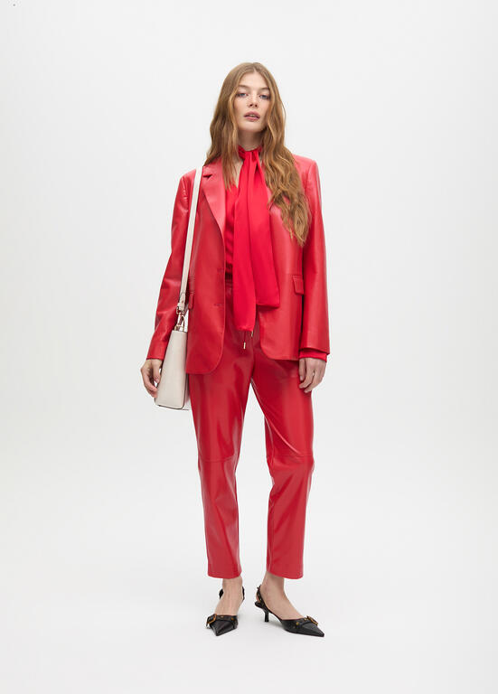 CALÇA LOLA CASADMNT JOGGER ECO PELE - Carla Valente