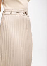 VESTIDO LOLA CASADMNT ECO PELE SAIA PLISSADA - Carla Valente