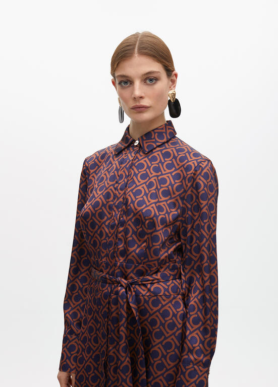 VESTIDO CAMISEIRO LOLA CASADMNT LOGOTIPO - Carla Valente