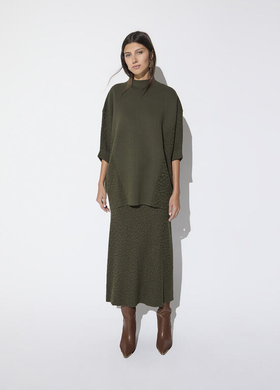 SUÉTER LOLA CASADMUNT JACQUARD LEOPARDO - Carla Valente
