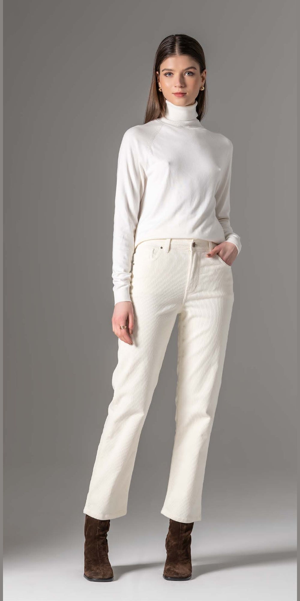 Calça LiberJeans Chino Loose Star MT - vista frontal