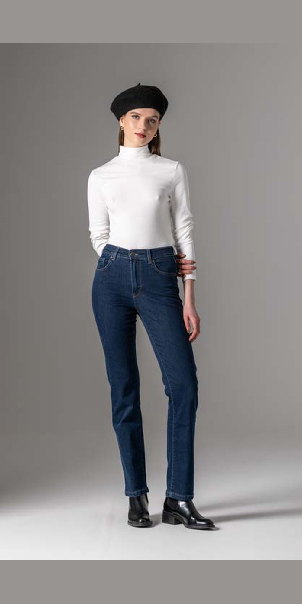 Calça LiberJeans Grace Denim com brilhantes - vista frontal