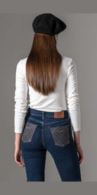 Calça LiberJeans Grace Denim com brilhantes - vista traseira