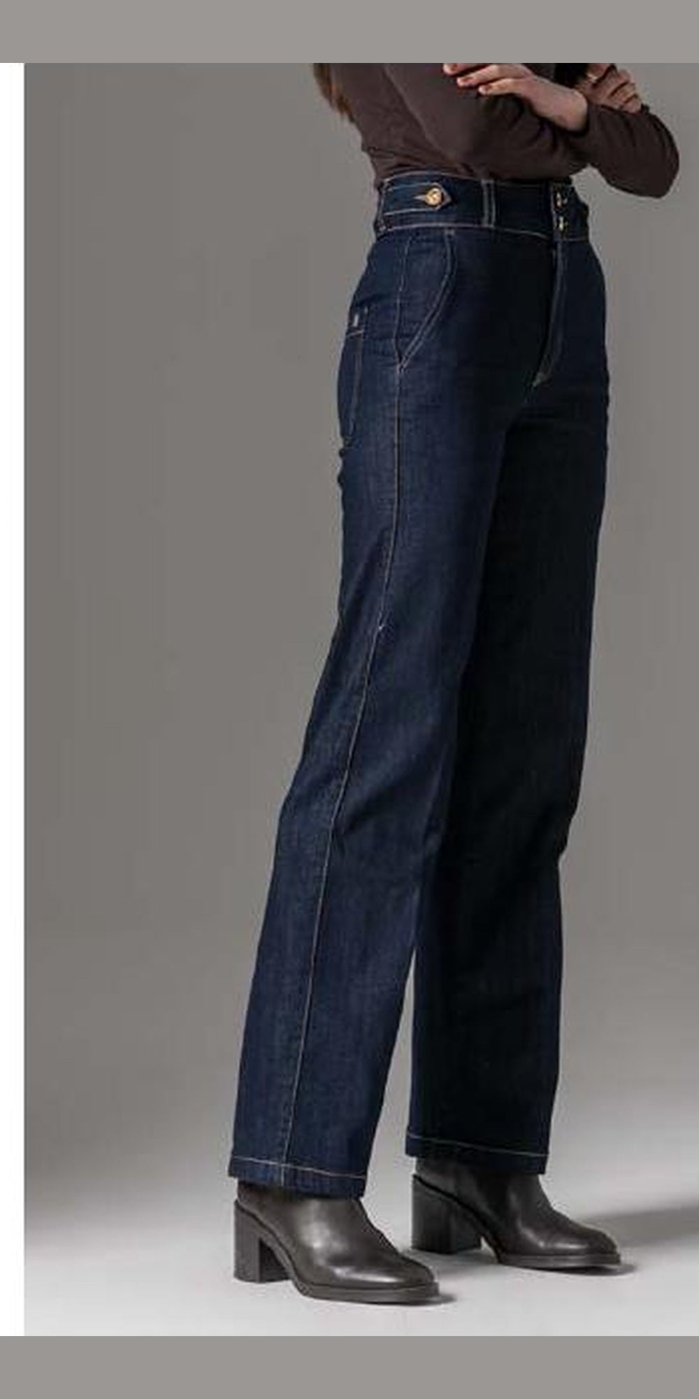 Pantalona LiberJeans Elisa Denim - vista lateral