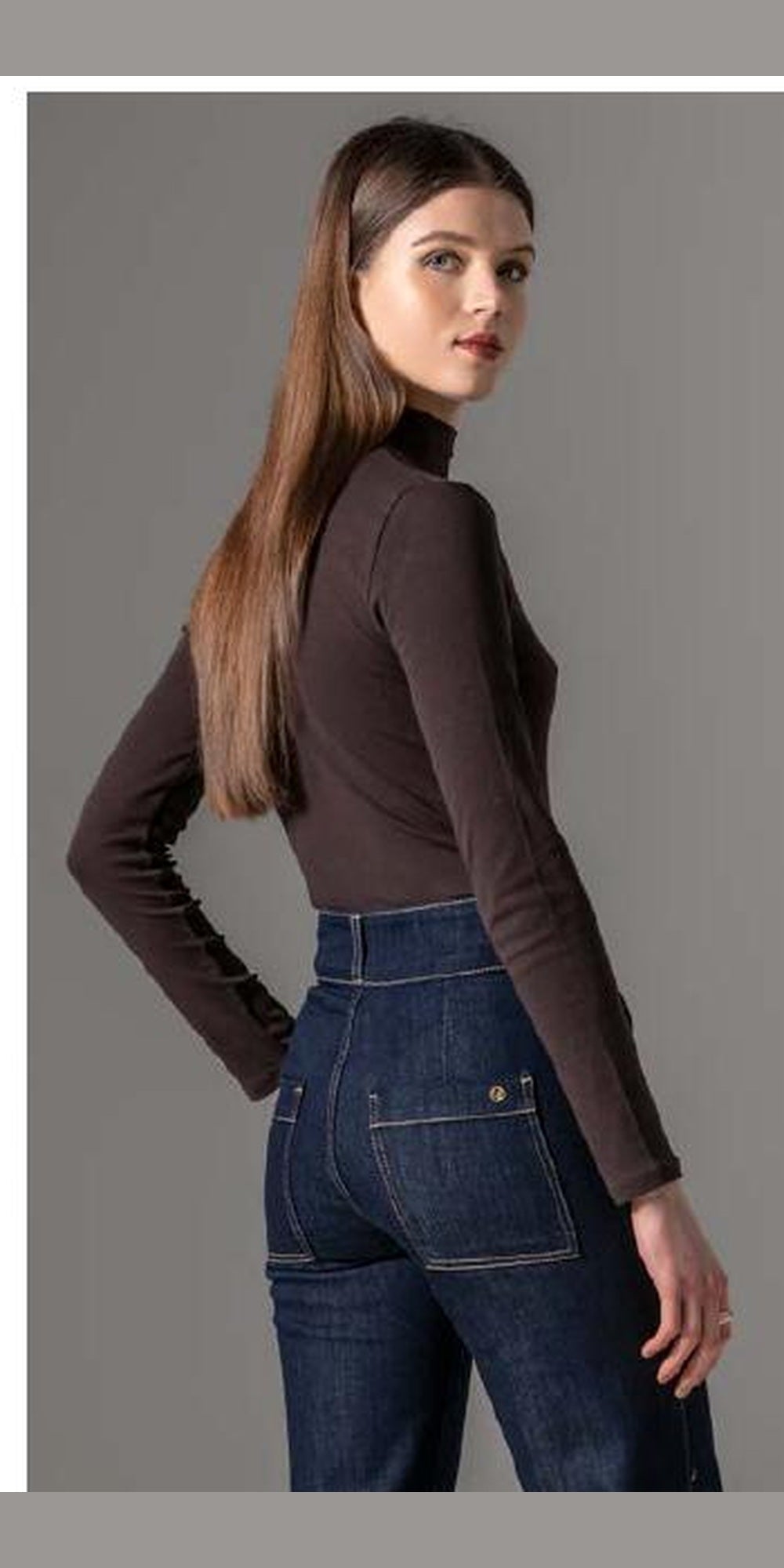 Pantalona LiberJeans Elisa Denim - vista traseira