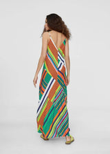 VESTIDO LOLA CASADMNT MIDI C/ALÇA MULTICOLOR