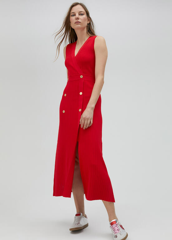 VESTIDO LOLA CASADMNT MALHA MIDI - Carla Valente