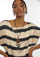 COLAR LOLA CASADMNT LARGO PENDENTE ANIMAL PRINT - Carla Valente