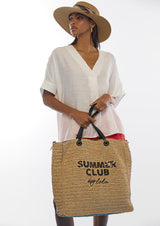 BOLSA LOLA CASADMNT DESTRUTURADO RAFIA SUMMER CLUB - Carla Valente