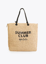 BOLSA LOLA CASADMNT DESTRUTURADO RAFIA SUMMER CLUB - Carla Valente
