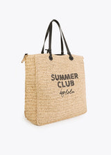 BOLSA LOLA CASADMNT DESTRUTURADO RAFIA SUMMER CLUB - Carla Valente