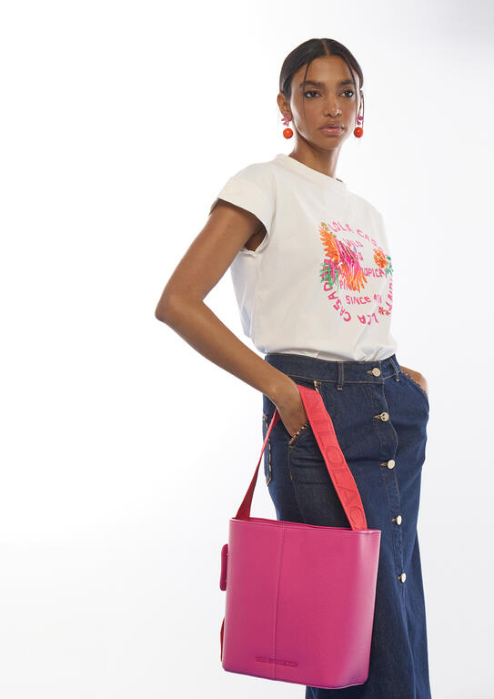 SHOPPER LOLA CASADMNT ALÇA NYLON CONTRASTE - Carla Valente