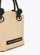 BOLSA LOLA CASADMNT EFEITO RAFIA E PELE - Carla Valente