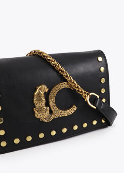 BOLSA LOLA CASADEMUNT OMBRO COM ABA TACHAS MNGRM ANML PRINT - Carla Valente