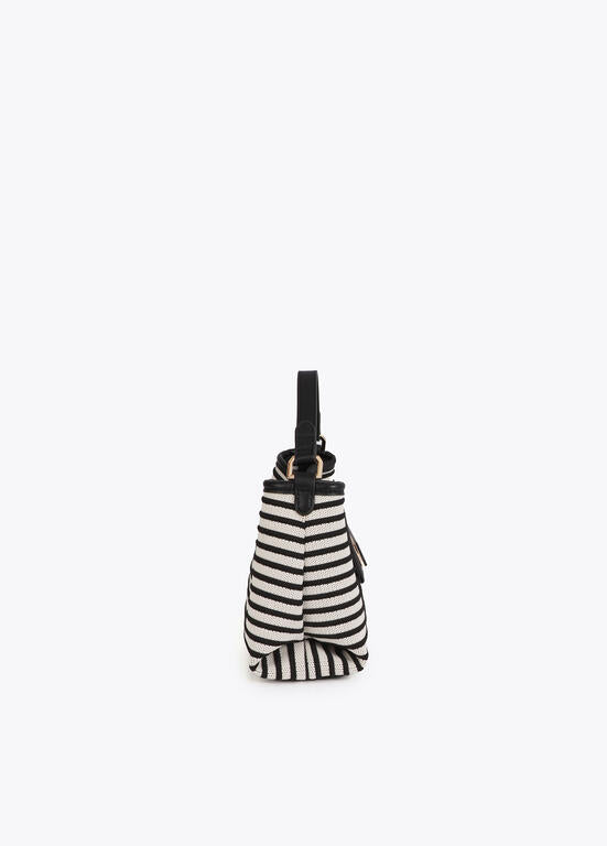 BANDOLERA LOLA CASADMNT TECIDO RISCAS EFEITO PELE - Carla Valente