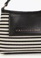 BANDOLERA LOLA CASADMNT TECIDO RISCAS EFEITO PELE - Carla Valente