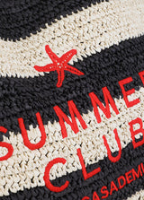 BOLSA LOLA CASADMNT EFEITO RAFIA E RISCAS BORDADO 3D - Carla Valente