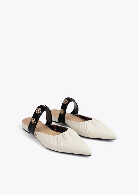 SAPATO LOLA CASADMNT RASO C/ ELÁSTICO E DETALHES METALIZADOS - Carla Valente