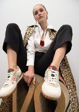 TÉNIS LOLA CASADMNT MALHA DIFERENTES TECIDOS - Carla Valente