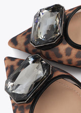 SAPATO LOLA CASADMNT SALTO ALTO REDE ANIMAL PRINT - Carla Valente