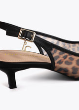 SAPATO LOLA CASADMNT SALTO ALTO REDE ANIMAL PRINT - Carla Valente