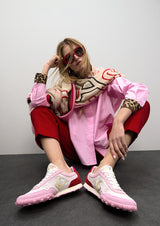 TÉNIS LOLA CASADMNT MALHAS E DIFERENTES TECIDOS - Carla Valente