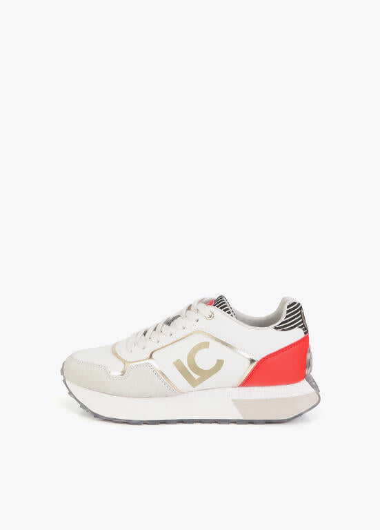 TÉNIS LOLA CASADMNT PLATAFORMA TRICOLOR DETALHES COURO - Carla Valente