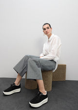 TÉNIS LOLA CASADMNT SOLA TRANSPARENTE E BRILHOS - Carla Valente