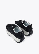 TÉNIS LOLA CASADMNT SOLA TRANSPARENTE E BRILHOS - Carla Valente