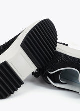 TÉNIS LOLA CASADMNT SOLA TRANSPARENTE E BRILHOS - Carla Valente