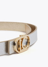 CINTO LOLA CASADMNT FINO REVERSÍVEL FIVELA OVALADA - Carla Valente