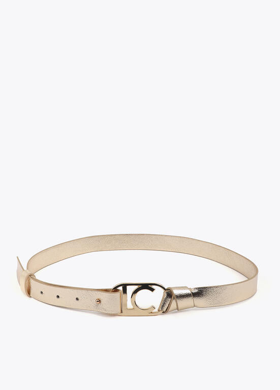CINTO LOLA CASADMNT REVERSIVEL METALICO LOGO OVALADO - Carla Valente