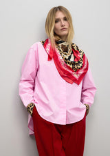 LENÇO LOLA CASADMNT ACETINADO RISCAS E LEOPARDOS - Carla Valente