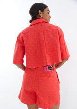 BERMUDA LOLA CASADMNT SARJA LOGO JACQUARD LC - Carla Valente