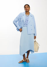 SAIA LOLA CASADMNT PLISSADA ASSIMETRICA - Carla Valente