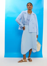 SAIA LOLA CASADMNT PLISSADA ASSIMETRICA - Carla Valente