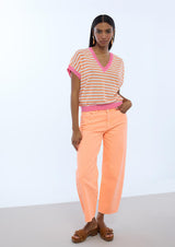 JERSEY LOLA CASADMNT MANGA CURTA RISCAS - Carla Valente