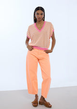 JERSEY LOLA CASADMNT MANGA CURTA RISCAS - Carla Valente