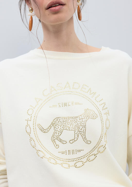 JERSEY LOLA CASADMNT C/ STRASS - Carla Valente