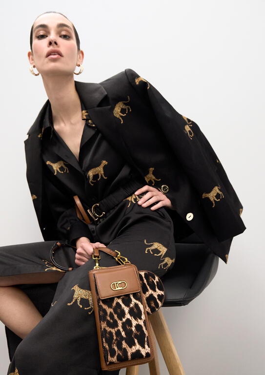 BOLSA LOLA CASADMNT TELEMOVEL ANIMAL PRINT - Carla Valente