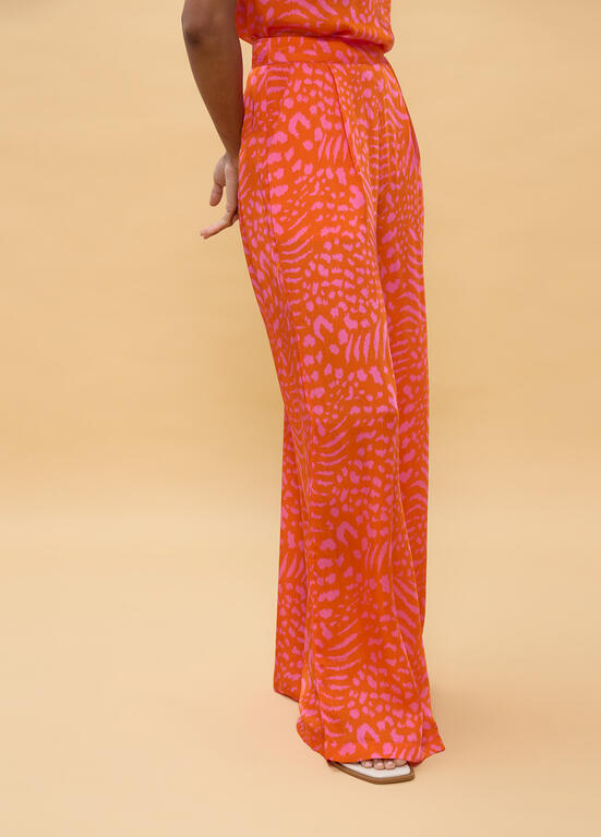 PANTALONA LOLA CASADEMNT COM ESTAMPADO DE MANCHAS - Carla Valente