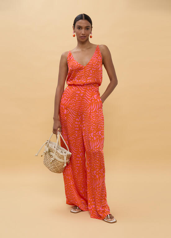 PANTALONA LOLA CASADEMNT COM ESTAMPADO DE MANCHAS - Carla Valente