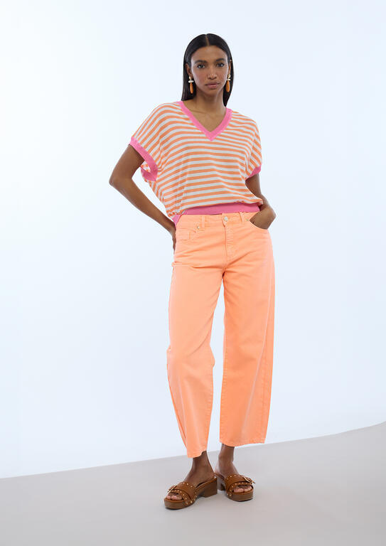 CALÇAS LOLA CASADMNT CARROT FLUORESCENTES - Carla Valente