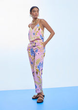 JOGGER LOLA CASADMNT ACETINADO FLORAL - Carla Valente