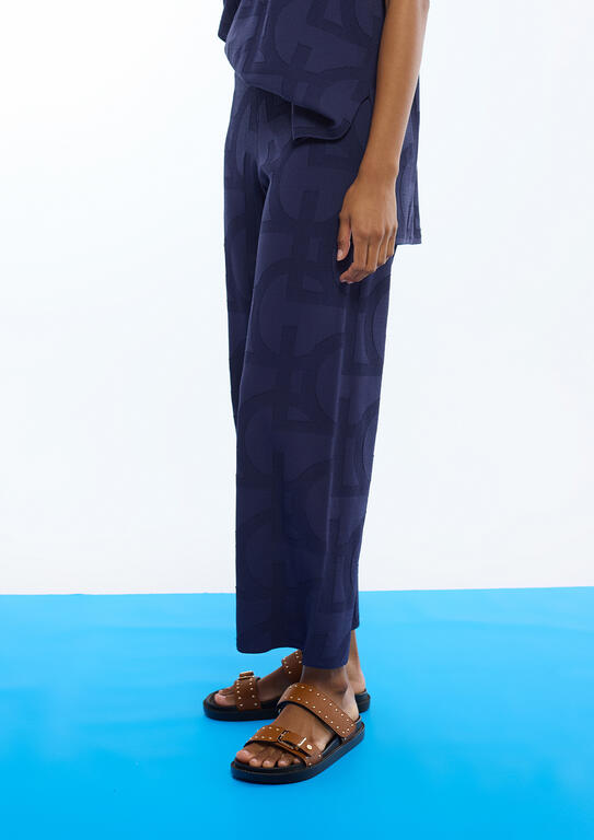 CALÇA LOLA CASADMNT TRICOT JACQUARD LC - Carla Valente