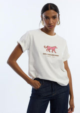 T-SHIRT LOLA CASADMNT LEOPARDO PERFIL - Carla Valente