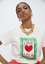 T-SHIRT LOLA CASADMNT LOVE LOLA JOIAS - Carla Valente